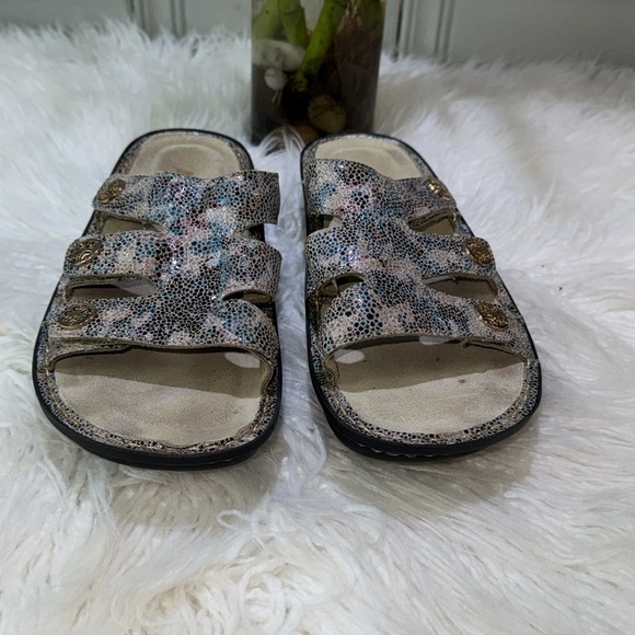 Alegria Dinah Leather Slip-On Sandals - Picture 2 of 10
